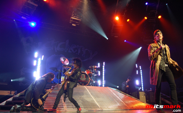 Buckcherry – Hard Rock Live – Orlando, FL – February 23rd, 2011