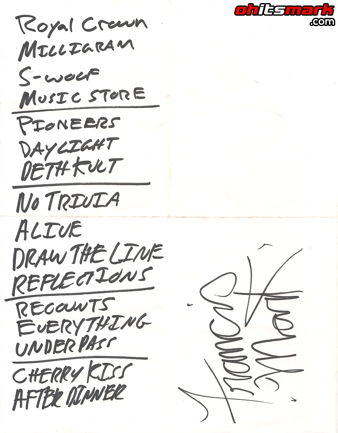 SETLIST: From Autumn To Ashes – The AKA Lounge – Orlando, FL – December 6th, 2007